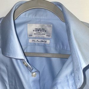 Beautiful blue button down shirt